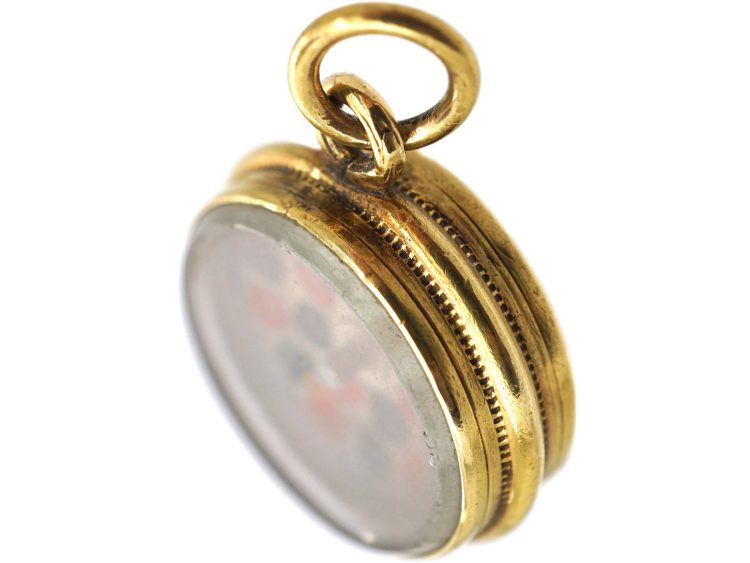 Victorian 15ct Gold Roullette Charm