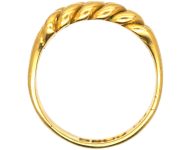 Edwardian 18ct Gold Illusion Keeper Ring