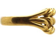Edwardian 18ct Gold Illusion Keeper Ring