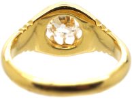 Victorian 18ct Gold Diamond Solitaire Ring