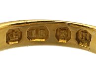 Victorian 18ct Gold Diamond Solitaire Ring