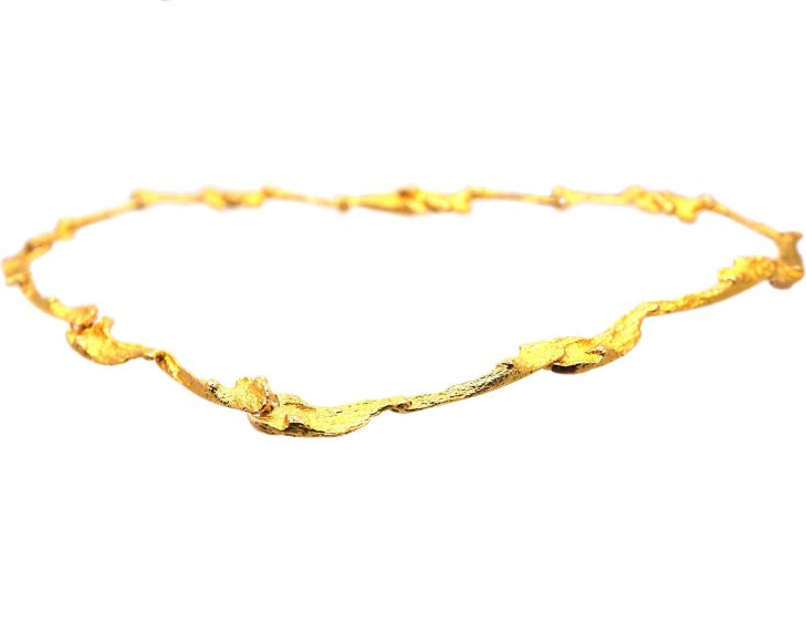 14ct Gold Collar by Björn Weckström for Lapponia