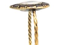 Georgian 9ct Gold Heart Ring set with Flat Cut Almandine Garnets