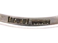 Edwardian 18ct Gold & Platinum Three Stone Ruby & Diamond Ring