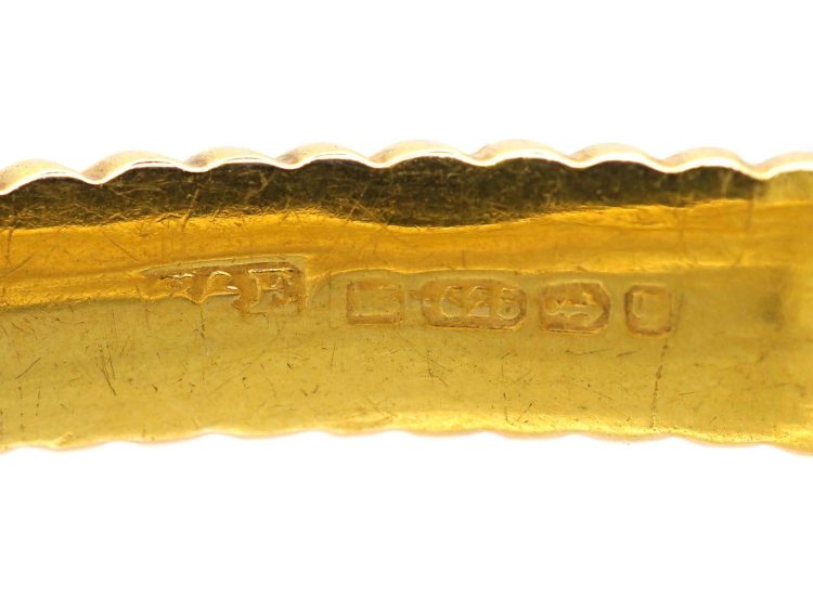 Victorian 15ct Gold Illusion Bangle