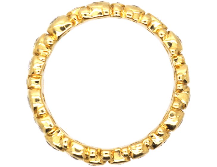 18ct Gold & Diamond Eternity Ring by Gilbert Albert