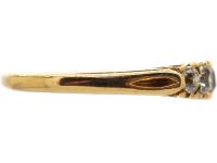 Victorian 18ct Gold Five Stone Diamond Ring