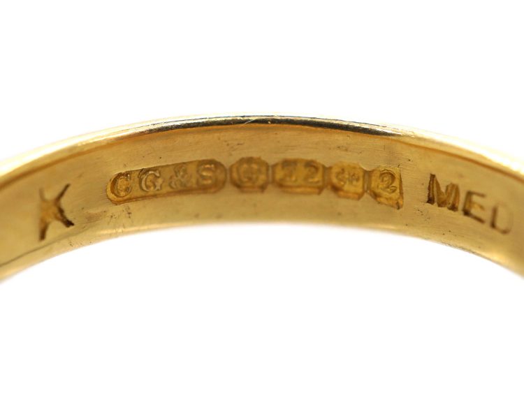 22ct Gold Wedding Ring by Charles Green & Sons