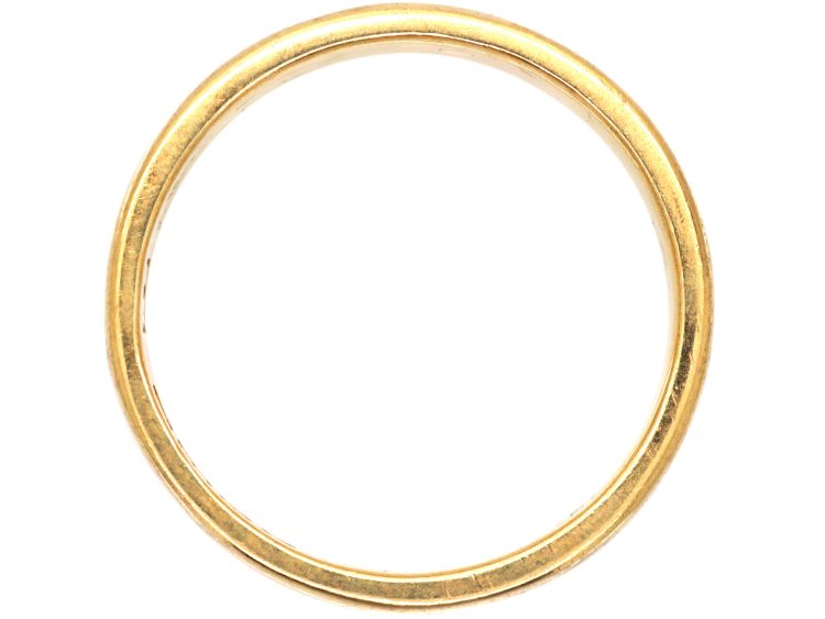 22ct Gold Wedding Ring Assayed in 1929