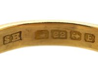22ct Gold Wedding Ring Assayed in 1929