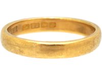 22ct Gold Wedding Ring Assayed in 1929