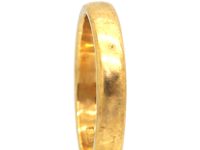 22ct Gold Wedding Ring Assayed in 1929