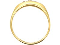 Edwardian 18ct Gold Three Stone Diamond Ring