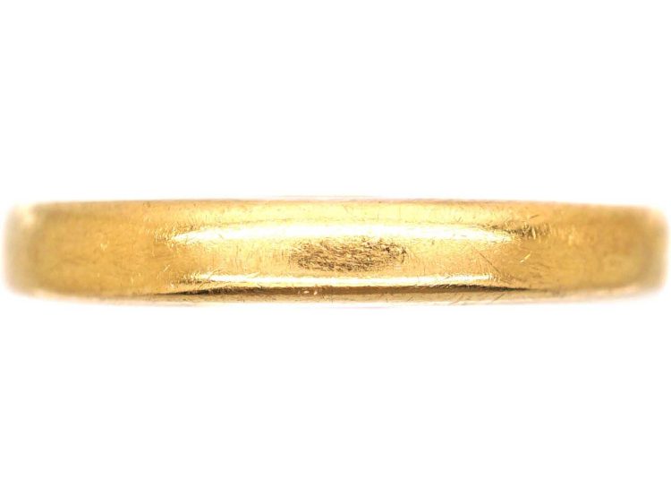 22ct Gold Wedding Ring Assayed in 1923