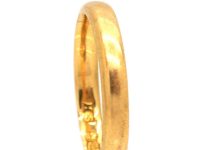 22ct Gold Wedding Ring Assayed in 1923