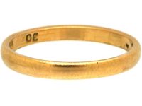 22ct Gold Wedding Ring Assayed in 1955