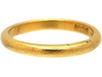 22ct Gold Wedding Ring Assayed in 1968