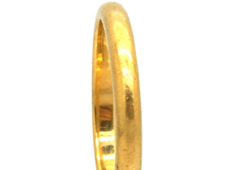 22ct Gold Wedding Ring Assayed in 1968