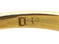 Edwardian 18ct & Platinum Ruby & Diamond Hexagonal Cluster Ring