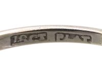 Early 20th Century 18ct White Gold & Platinum, Three Stone Diamond Ring