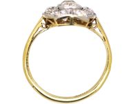 Art Deco 18ct Gold & Platinum Diamond Ring