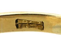 Victorian 18ct Gold Five Stone Old Mine Cut Diamond Ring