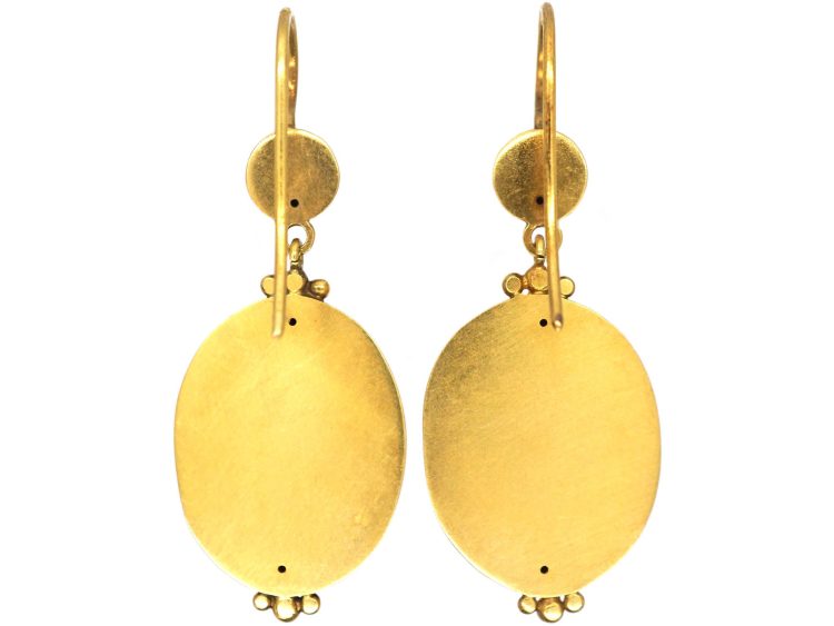 Victorian 15ct Gold Drop Earrings