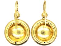 Victorian 15ct Gold Buttercup Earrings