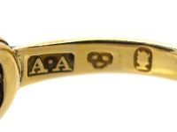 Swedish 19th Century Gold & Silver Rose Diamond Ring