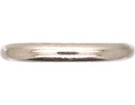 Platinum Wedding Ring by Cartier