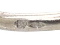 Early 20th Century French Platinum Diamond Cluster Ring