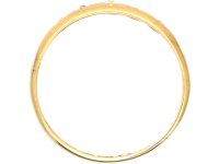 Victorian 18ct Gold Five Stone Diamond Gypsy Ring