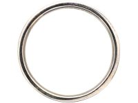 14ct White Gold Baguette Diamond Half Eternity Ring