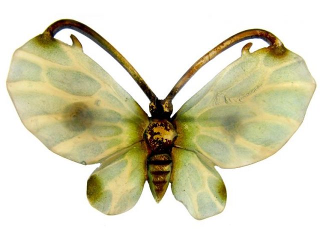 Art Nouveau Horn Butterfly