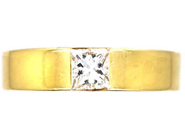 Millenium 18ct Gold & Diamond Ring by Mappin & Webb in Original Case